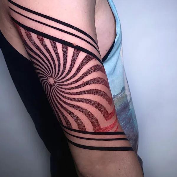 Ornamental tattoo by Kostik Dry in Grand Junction