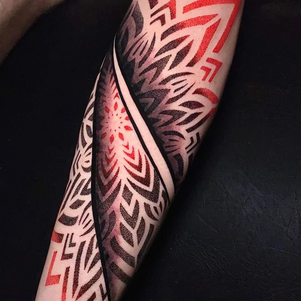 Ornamental tattoo by Kostik Dry in Grand Junction
