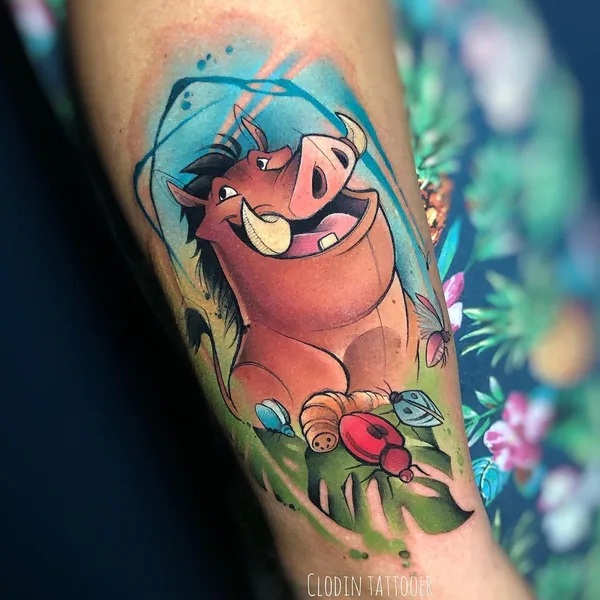 Sketch tattoo by Claudia Denti in Legnano