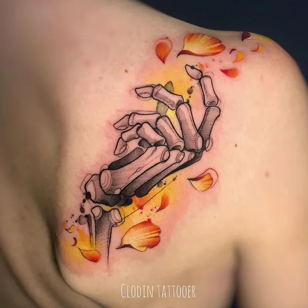 Sketch tattoo by Claudia Denti in Legnano
