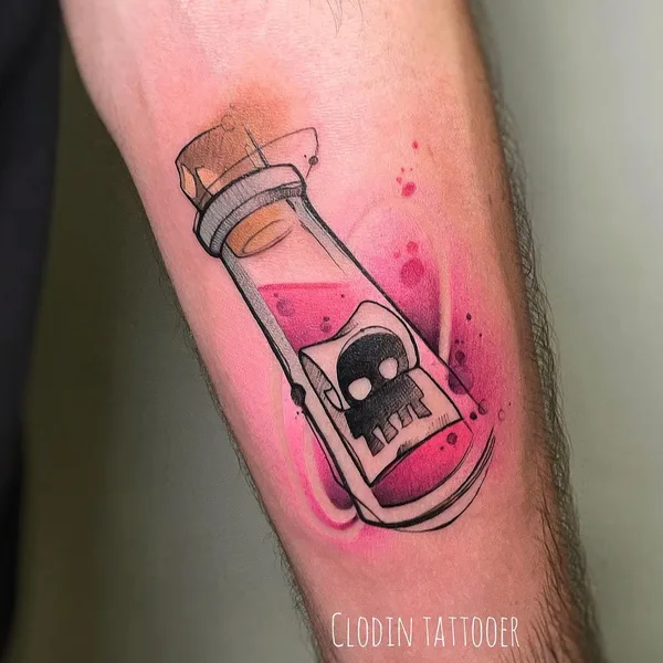 Sketch tattoo by Claudia Denti in Legnano