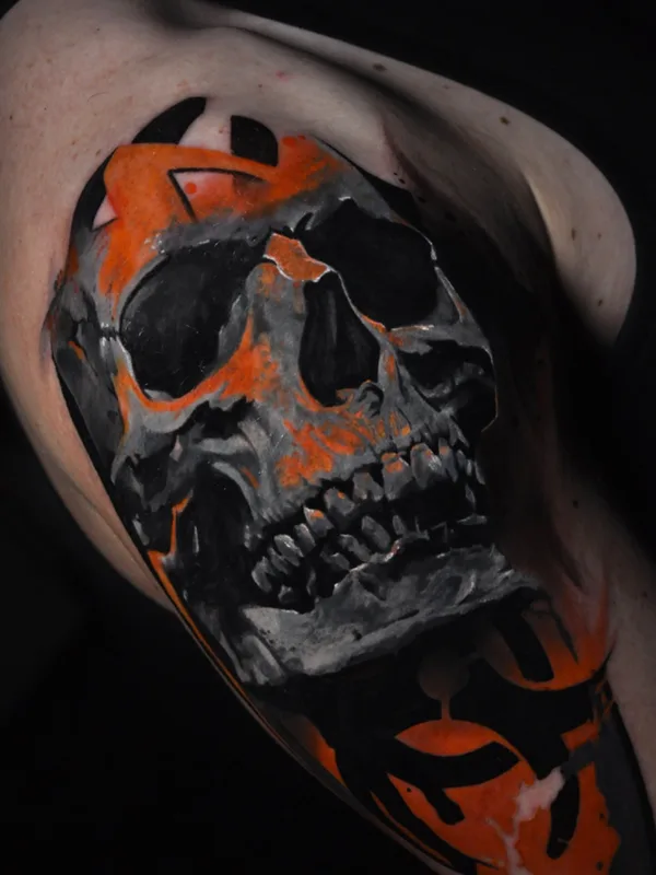 Color tattoo by @Trigger.tattoo in Gdańsk