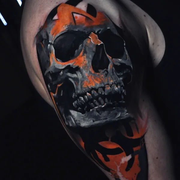 Color tattoo by @Trigger.tattoo in Gdańsk