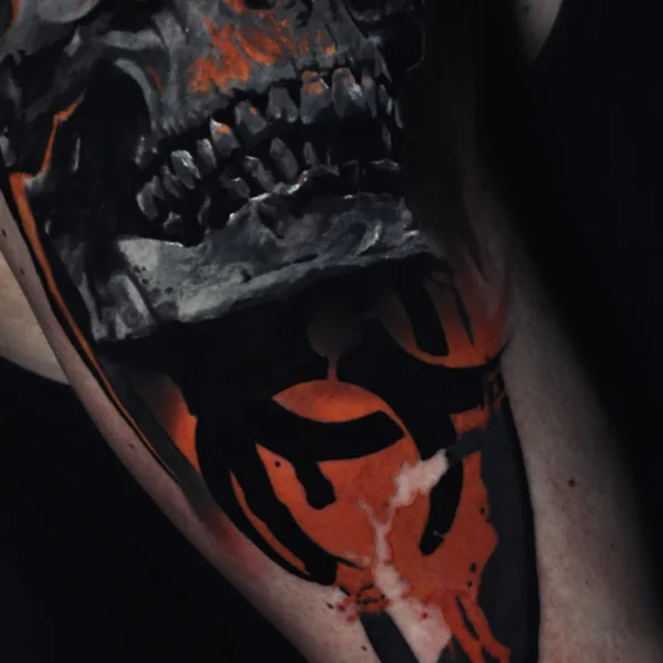 Color tattoo by @Trigger.tattoo in Gdańsk