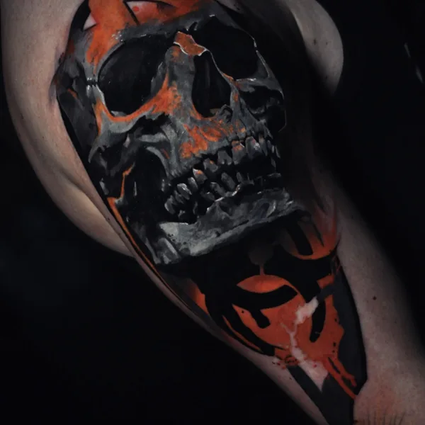 Color tattoo by @Trigger.tattoo in Gdańsk