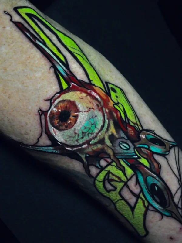 Color tattoo by @Trigger.tattoo in Gdańsk