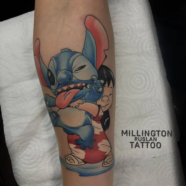 Neo Traditional tattoo by Ruslan Millington in Kyiv