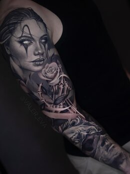 Surrealism tattoo