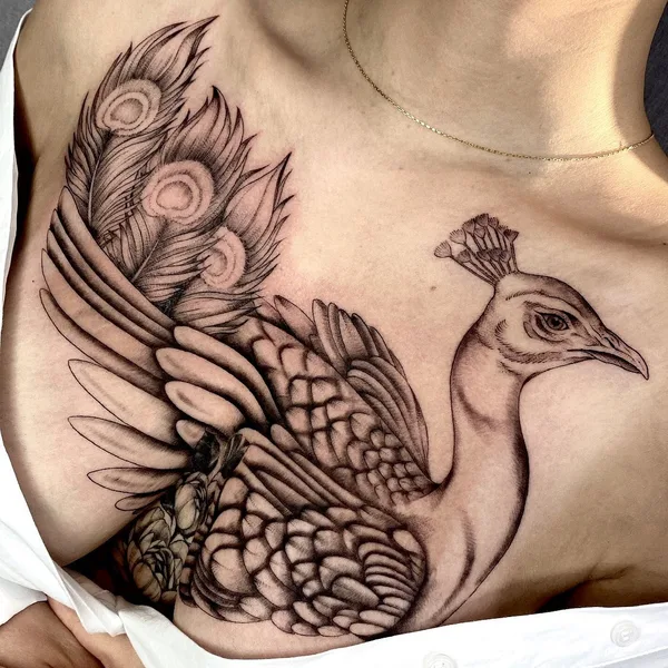 Graphic tattoo by karentattooart in Dubai