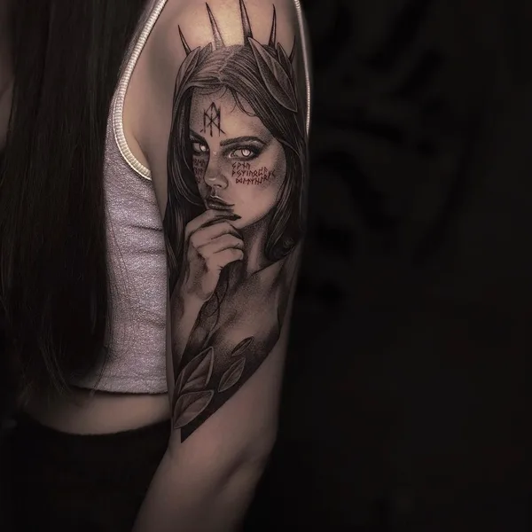 Realism tattoo by Evgenia Kataewa in Dubai