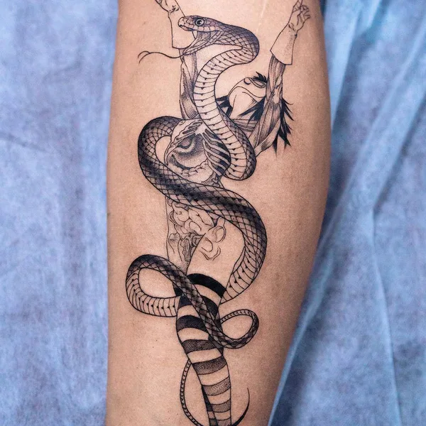 Author's Style tattoo by OOZY in Seoul