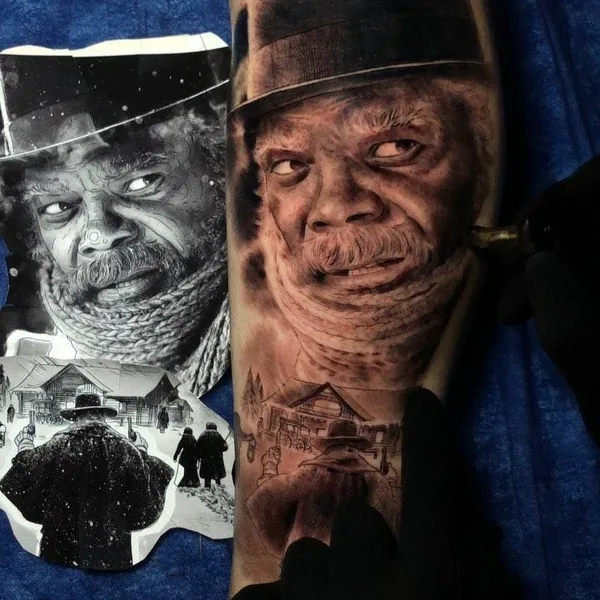 Портретная tattoo by Fred Thomas in Murcia