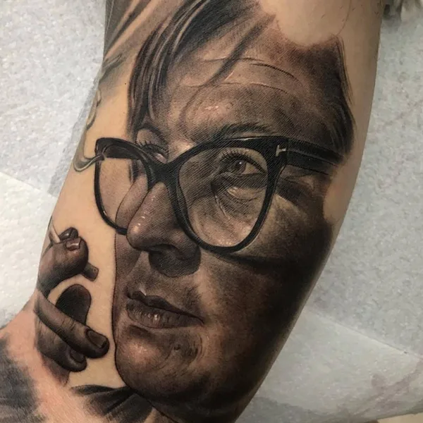 Портретная tattoo by Fred Thomas in Murcia