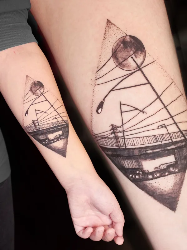 black and grey sketch tatuaje en forearm #34835 | Tatuador Светлана Дзюбина