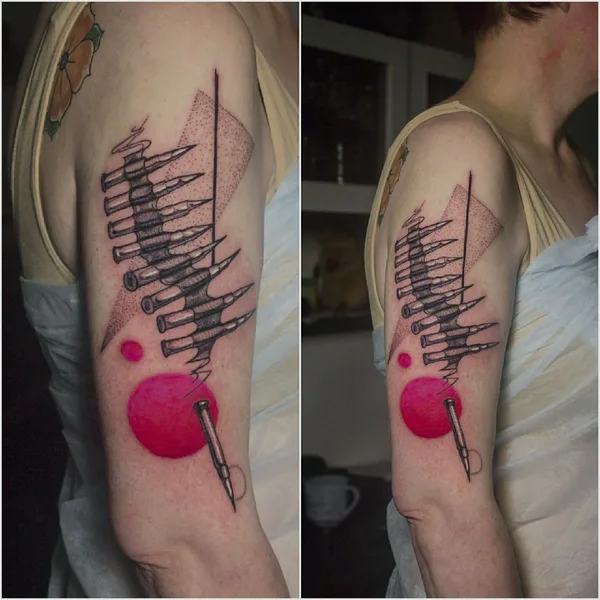 Graphic tattoo by Светлана Дзюбина in Ярославль