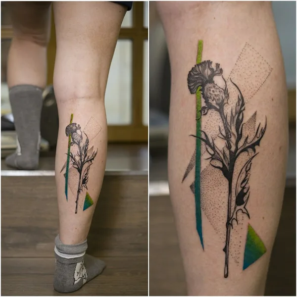 Graphic tattoo by Светлана Дзюбина in Ярославль