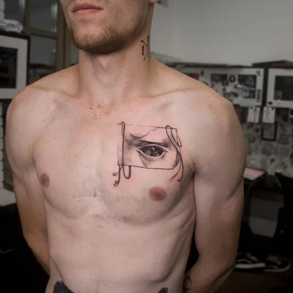 Graphic tattoo by Светлана Дзюбина in Ярославль