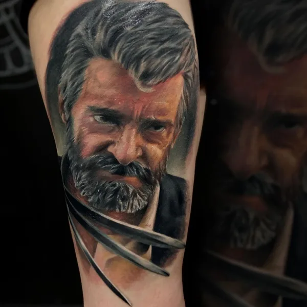 Portrait tattoo by Кирилл Туракалин in Казань