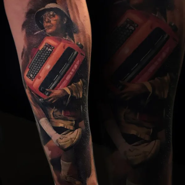 Portrait tattoo by Кирилл Туракалин in Казань