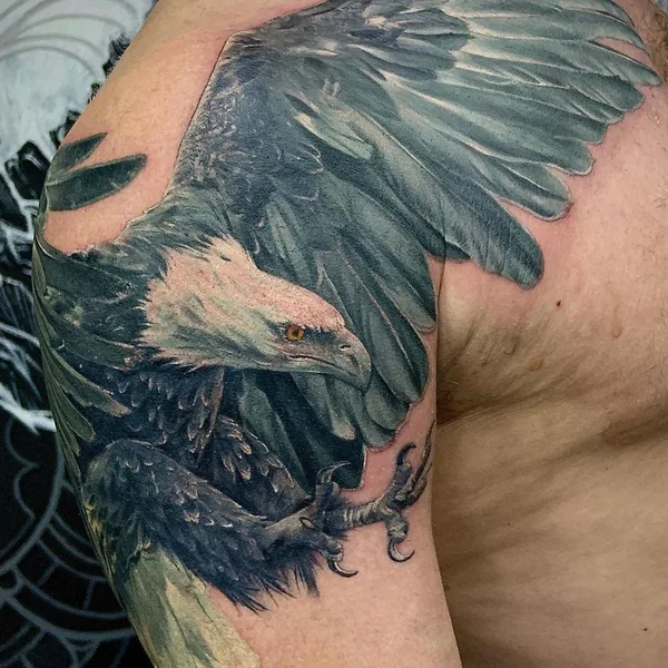 Portrait tattoo by Кирилл Туракалин in Казань