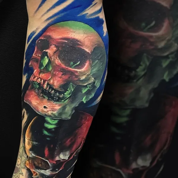 Portrait tattoo by Кирилл Туракалин in Казань