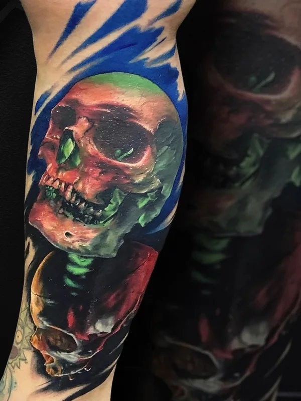 color realism Tatuaggio su forearm #50367 | Tatuatore Кирилл Туракалин