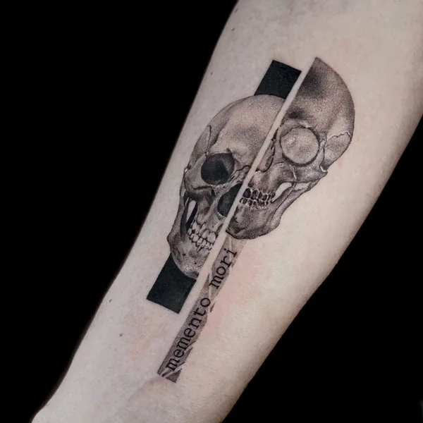 Graphic tattoo by Андрей Кучеров in Казань