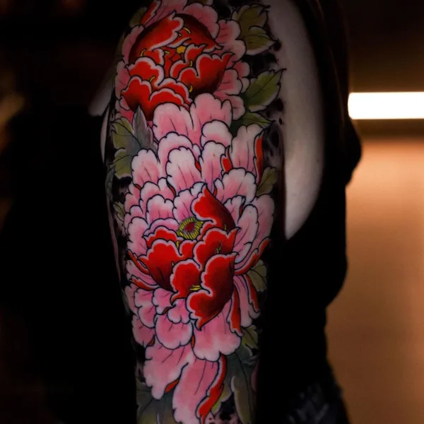 Oriental tattoo by Илья Дин in Казань