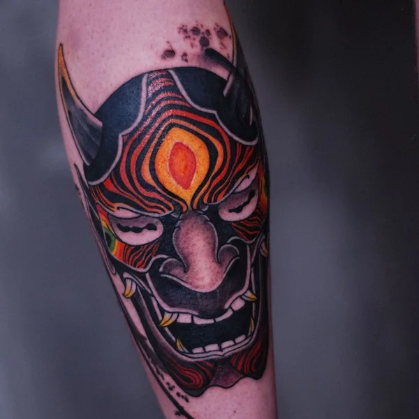 Oriental tattoo by Илья Дин in Казань