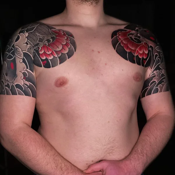 Oriental tattoo by Илья Дин in Казань