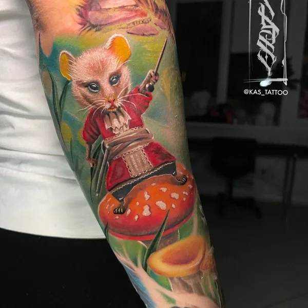 Realism tattoo by Антон Каменских in Казань