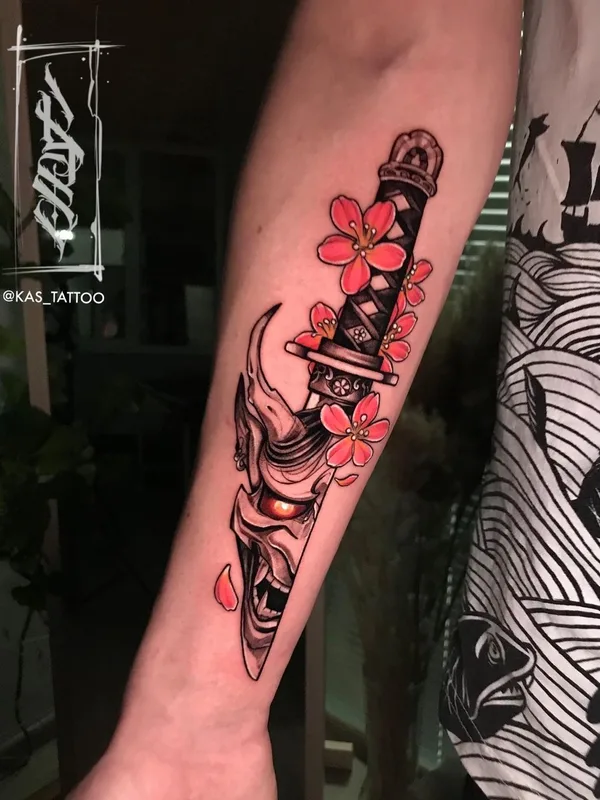color japanese 타투 부위 forearm #50422 | 타투이스트 Антон Каменских