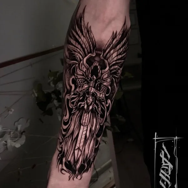 Realism tattoo by Антон Каменских in Казань