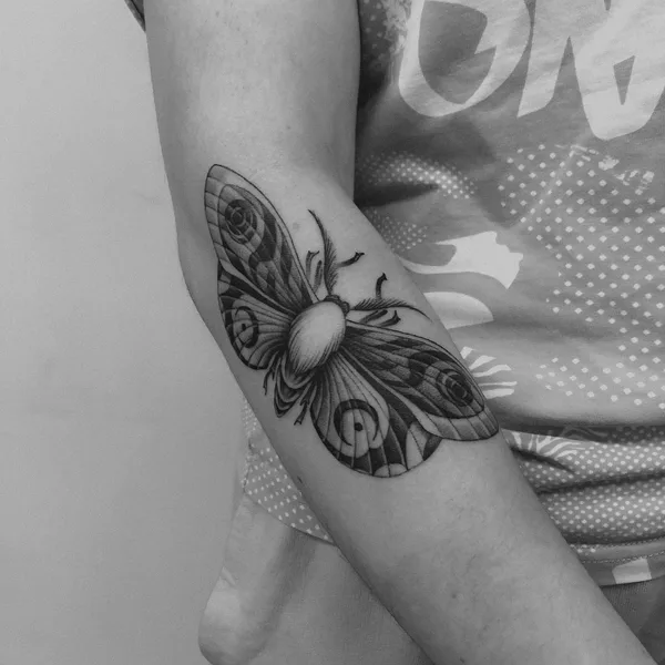 Graphic tattoo by Алексей Князев in Казань