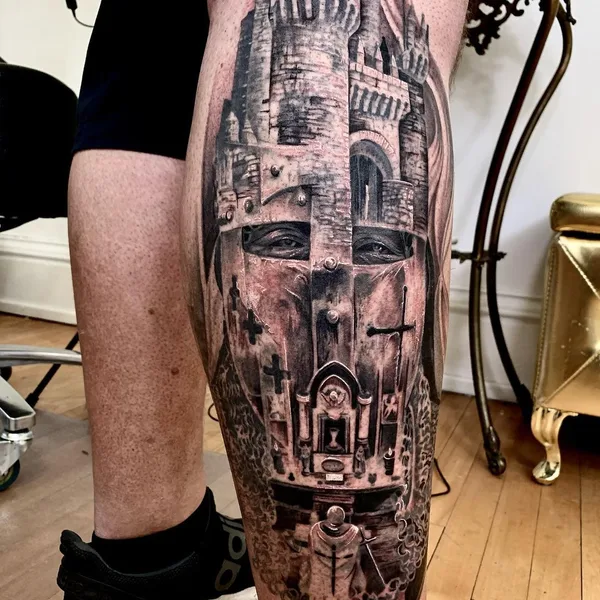 Surrealism tattoo by Tony Mancia in Atlanta
