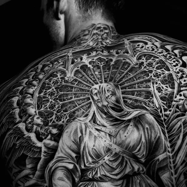 Surrealism tattoo by Tony Mancia in Atlanta