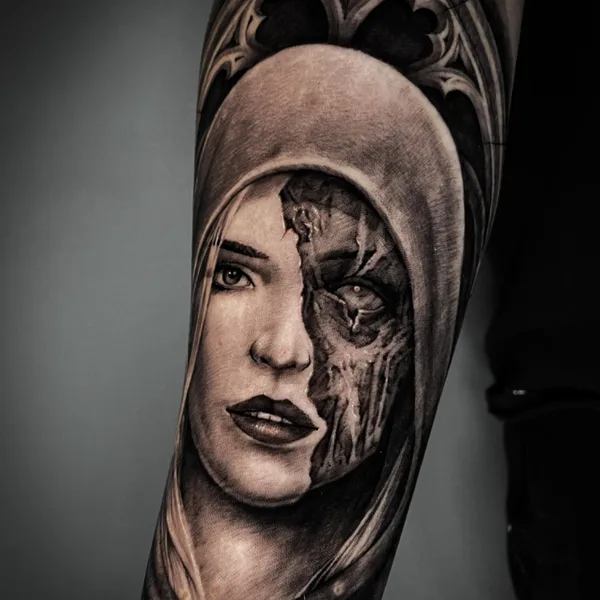 Realism tattoo by Владимир Максимов in Moscow