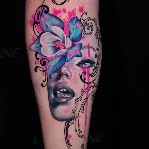 freehand tattoo by Margoatir in Amsterdam