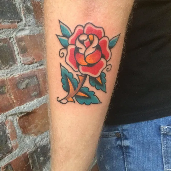 Old School tattoo by Philip Botha in Cape Town