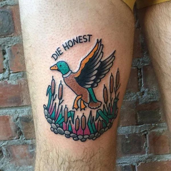 Old School tattoo by Philip Botha in Cape Town