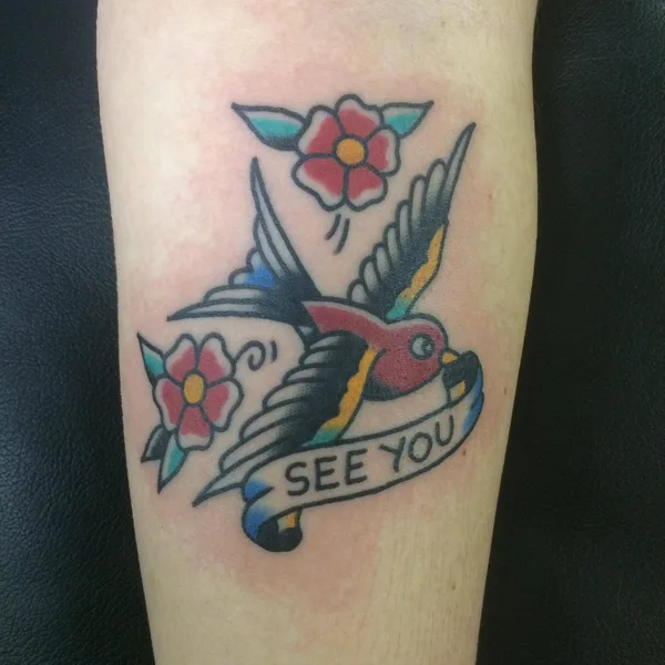 Old School tattoo by Philip Botha in Cape Town