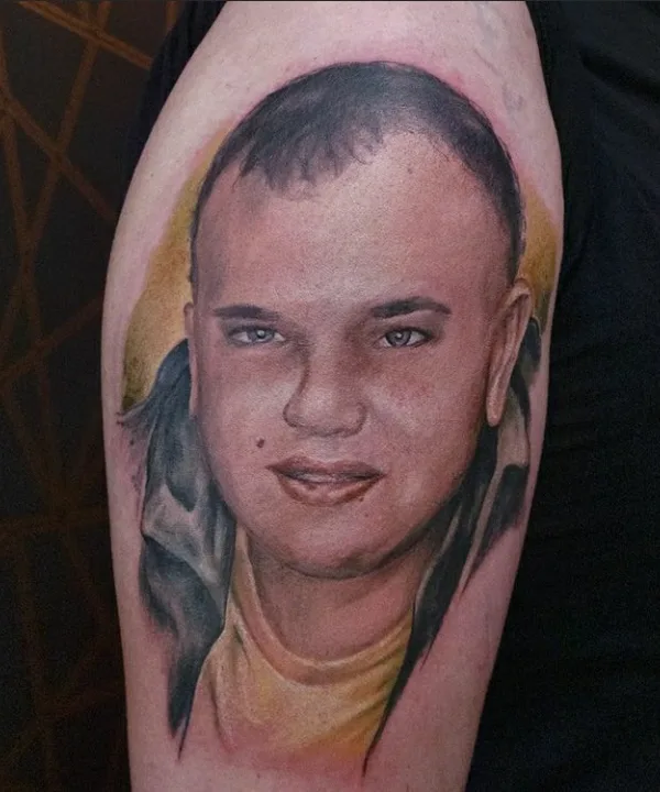 color realism tattoo on upper arm #54311 | Tattoo Artist CultivarTattoo