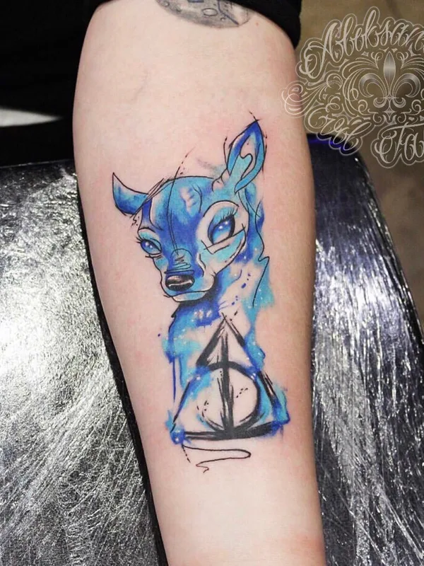color watercolor татуировка на forearm #30377 | Тату мастер Rydakova Alexandra
