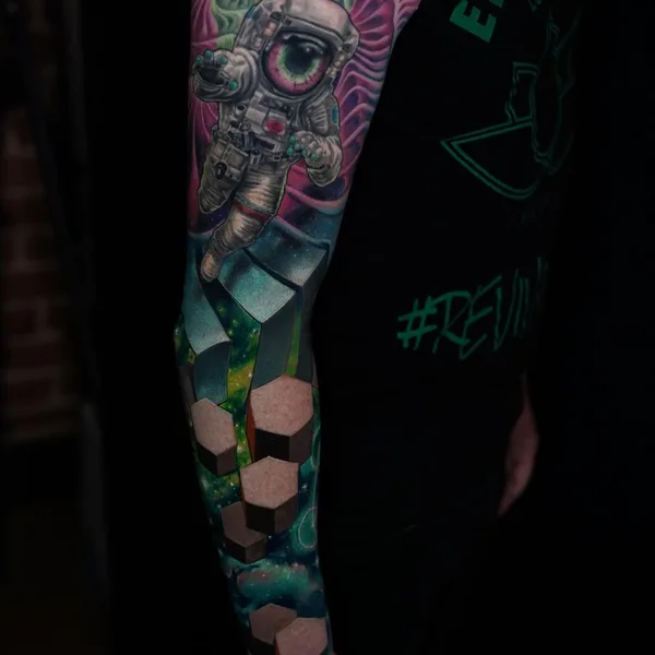 Realism tattoo by Jesse Rix in Keene
