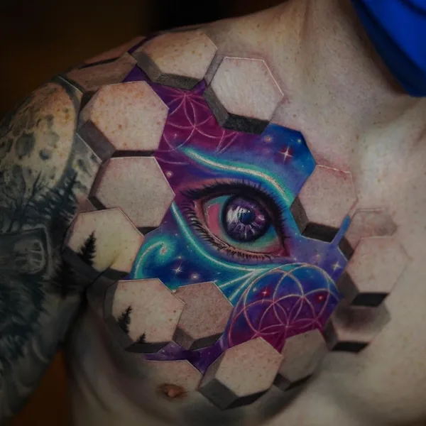 Realism tattoo by Jesse Rix in Keene