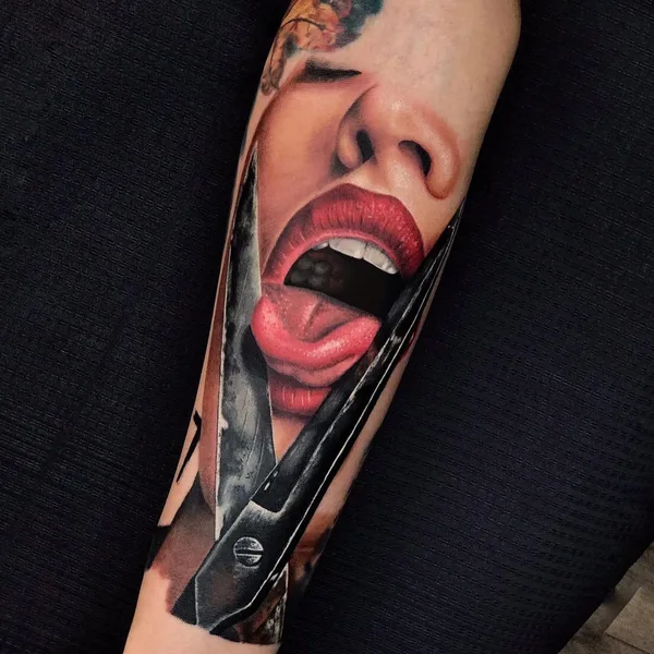 Realism tattoo by Оля Лиса in Самара