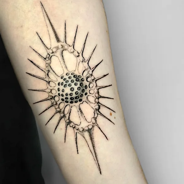 avant-garde tattoo by Dot.tatts in Tbilisi