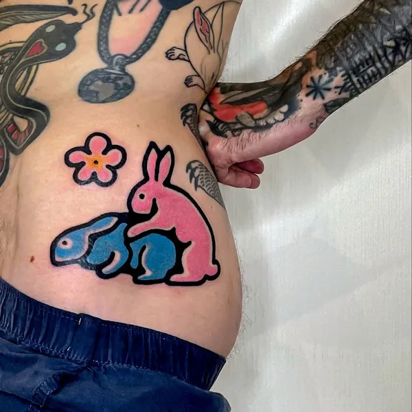 avant-garde tattoo by Dot.tatts in Tbilisi