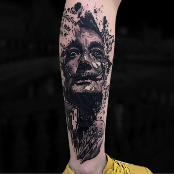 Black tattoo by Михаил Макеев in Саратов
