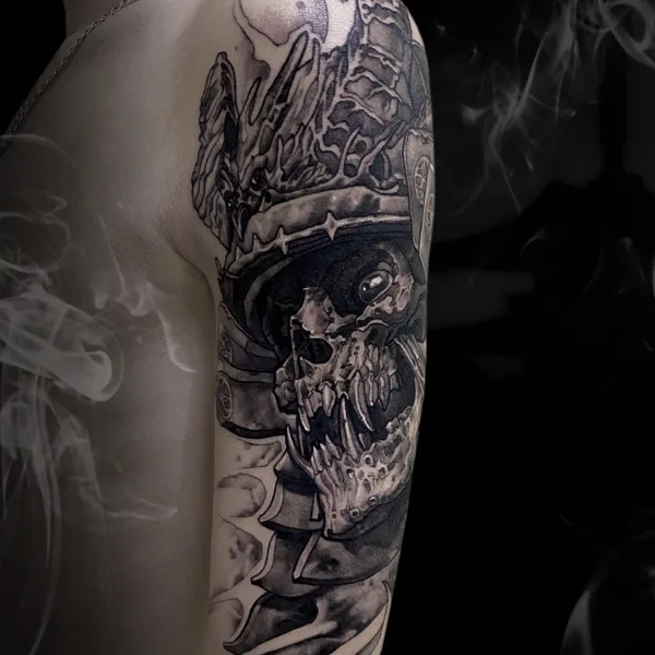 Black tattoo by Михаил Макеев in Саратов